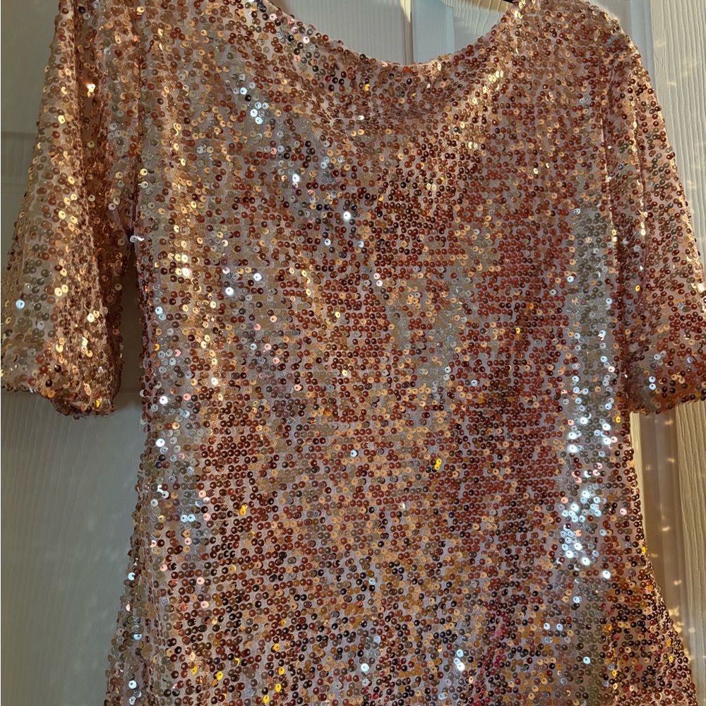 Sequin Embellished Women's Top